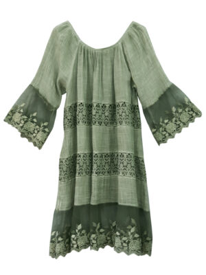 Φόρεμα με δαντέλα | LN9047