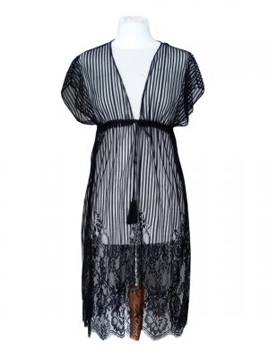 Φόρεμα μαύρο δαντέλα | 195079