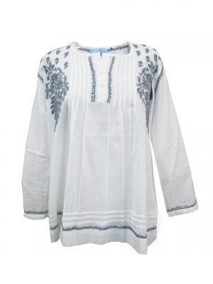 Πουκαμίσα με χειροποίητο κέντημα | 4153-2