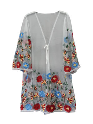 Κιμονό midi με κέντημα | LN9048