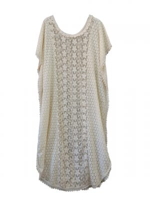 Πόντζο δαντέλα maxi | O716