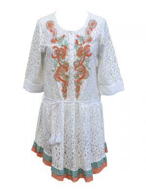 Φόρεμα boho δαντέλα | P1011