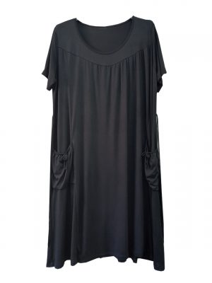 Plus Size Μidi Φόρεμα | MST1606black