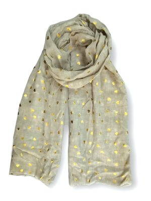 Φουλάρι με μεταλλικό τύπωμα | DSF447-4