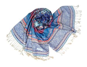 Πασμίνα Υφαντή με σχέδια | DSF567