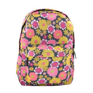 Σακίδιο πλάτης unisex , με λουλούδια 5004