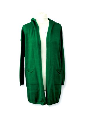 Γυναικεία πλεκτή ζακέτα  | LL48220-Green