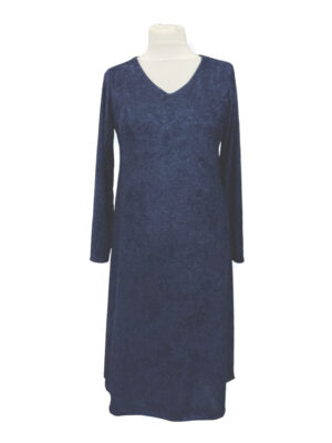 Φόρεμα V Bελουτέ | LD9086-Blue