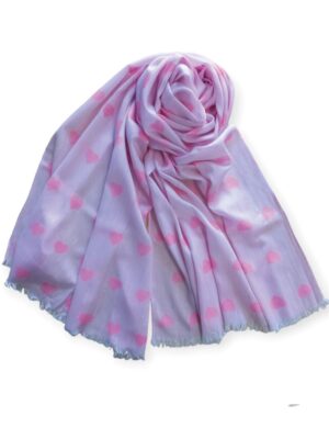 Φουλάρι με καρδούλες  | DSF625