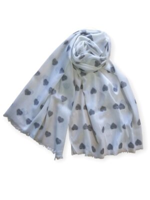 Φουλάρι με καρδούλες  | DSF625-4