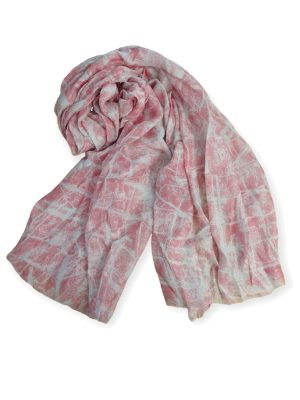 Φουλάρι με ασημοκλωστές  | DSF612-2