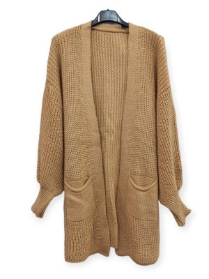 Γυναικεία ζακέτα πλεκτή | LN3013-oxra