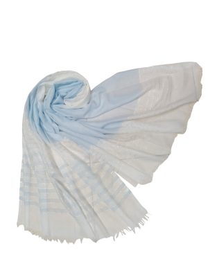 Φουλάρι με ασημοκλωστές  | DSF621 siel