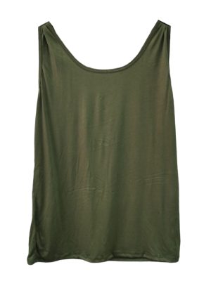 Μπλούζα Αμάνικη μονόχρωμη | EL16140-chaki