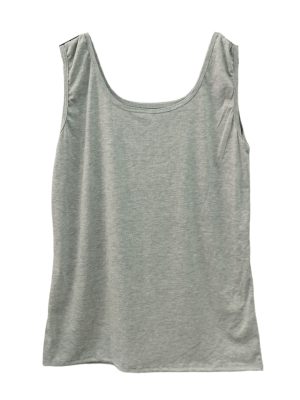 Μπλούζα Αμάνικη μονόχρωμη | EL16140-grey