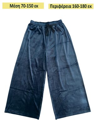 Plus Size Παντελόνι Βελούδινο | El 6051 Σκούρο Μπλε