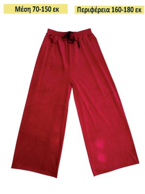 Plus Size Velour | El 6051 Μπορντό