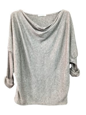 Top με lurex | EL 24648 Σκούρο Μπεζ