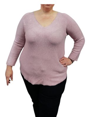 Plus Size λεπτό και απαλό Top | EL6315-2