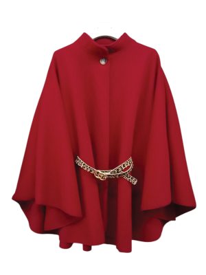 Γυναικεία κάπα με ζώνη | Ev717