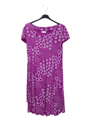 Plus Size Μidi Φόρεμα | MST2603 magenda