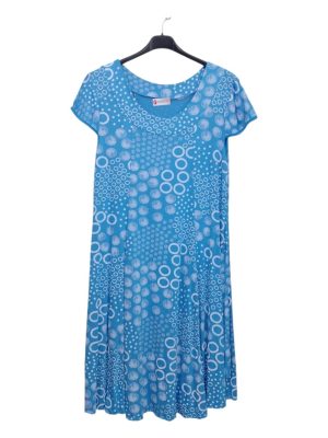 Plus Size Μidi Φόρεμα | MST2603 τυρκουαζ