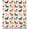 cashmere pashmina with dogs